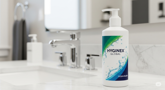 Hyginex Global Hand Wash – Ocean Blue (500 ml | 1 Litre | 2 Litre)